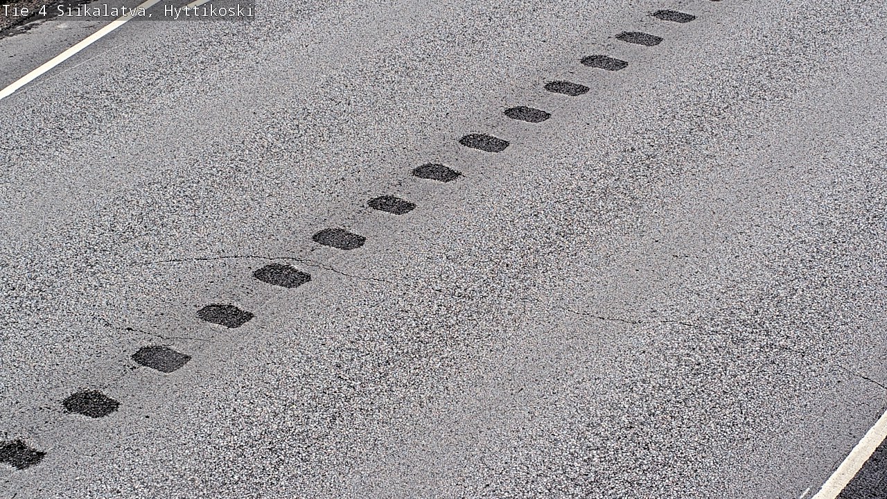 Weather Camera Image Väg 4 Siikalatva, Hyttikoski, Siikalatva, Pohjois-Pohjanmaa