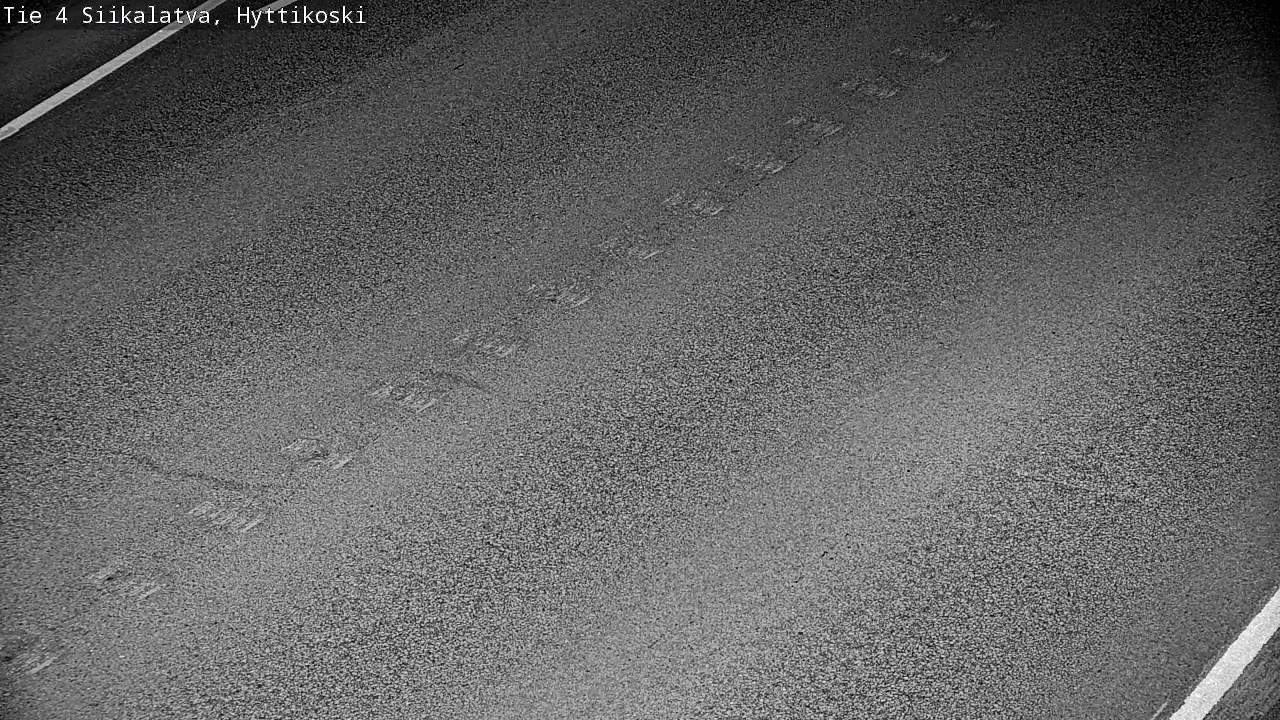 Weather Camera Image Väg 4 Siikalatva, Hyttikoski, Siikalatva, Pohjois-Pohjanmaa