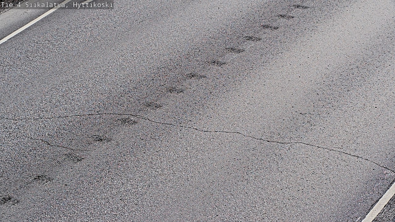 Weather Camera Image Väg 4 Siikalatva, Hyttikoski, Siikalatva, Pohjois-Pohjanmaa