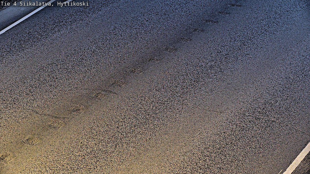 Weather Camera Image Väg 4 Siikalatva, Hyttikoski, Siikalatva, Pohjois-Pohjanmaa