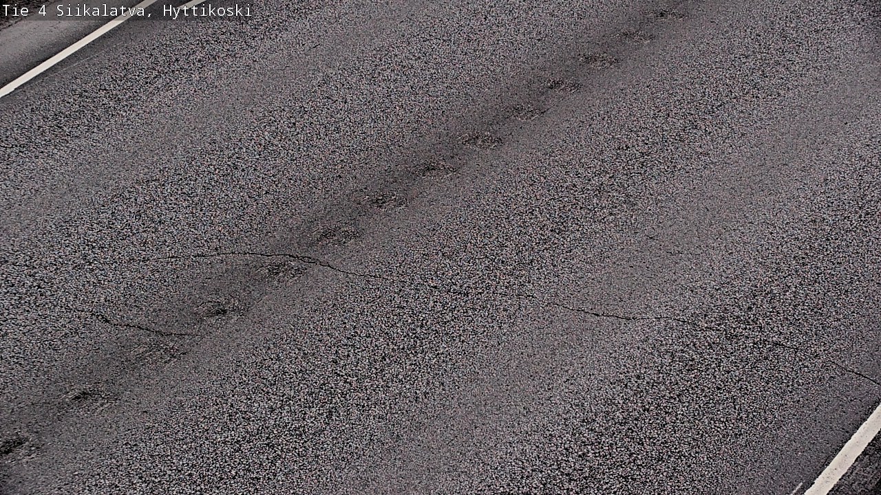 Weather Camera Image Väg 4 Siikalatva, Hyttikoski, Siikalatva, Pohjois-Pohjanmaa