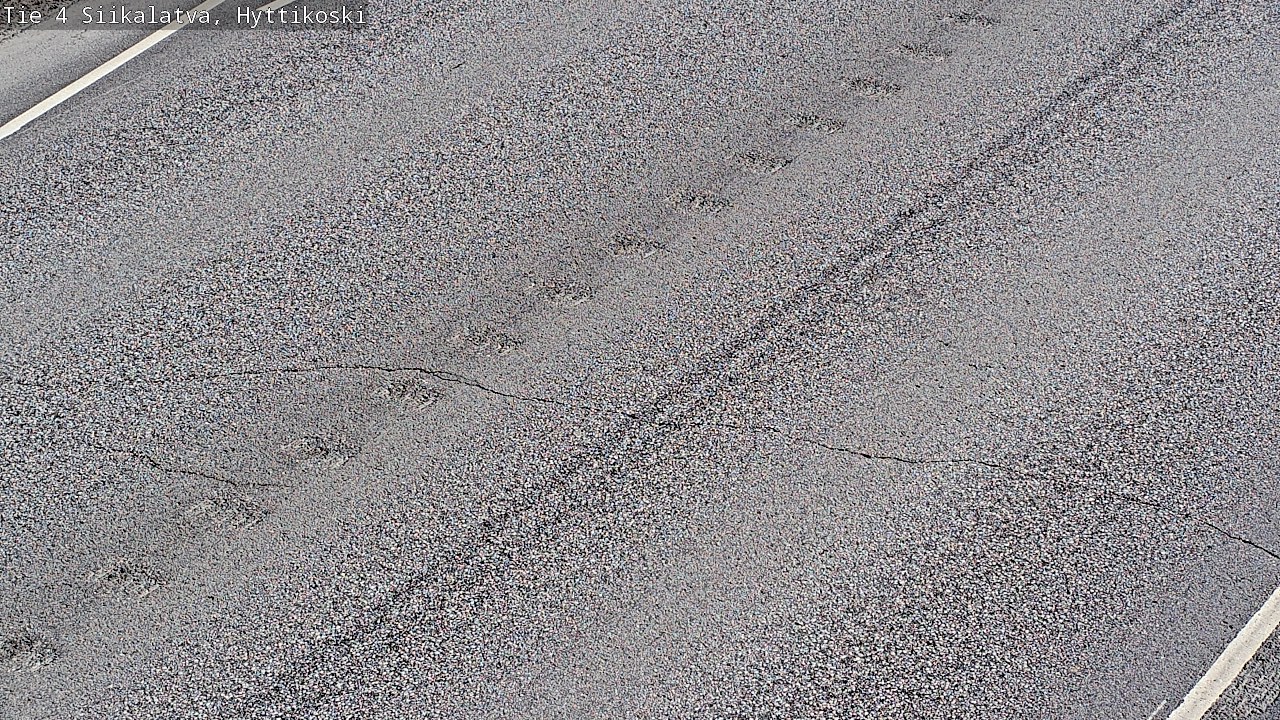 Weather Camera Image Väg 4 Siikalatva, Hyttikoski, Siikalatva, Pohjois-Pohjanmaa