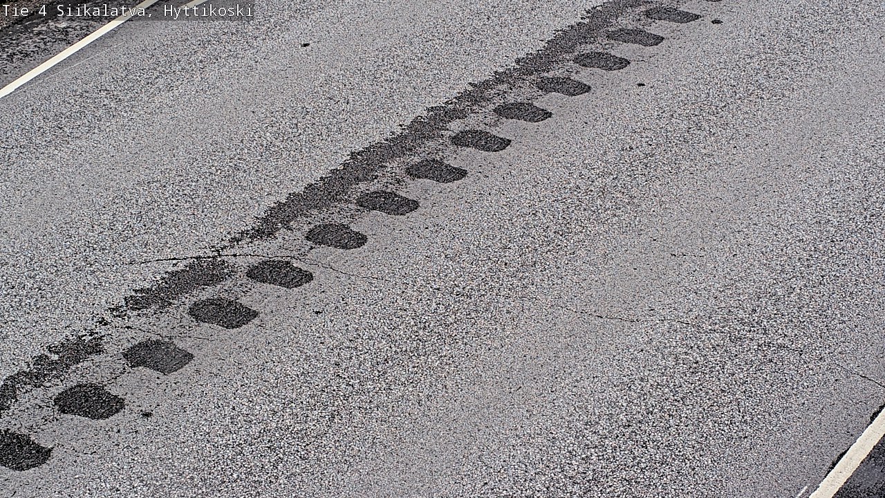 Weather Camera Image Väg 4 Siikalatva, Hyttikoski, Siikalatva, Pohjois-Pohjanmaa
