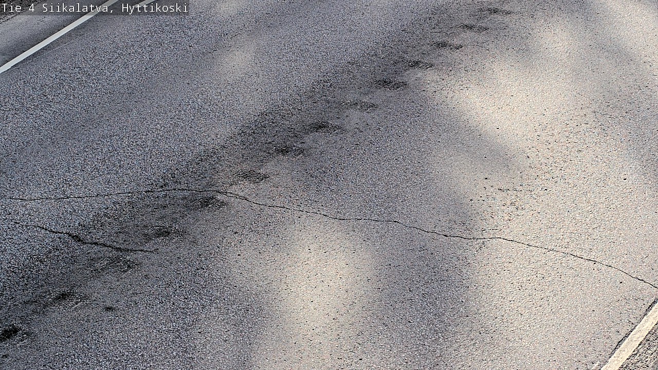 Weather Camera Image Väg 4 Siikalatva, Hyttikoski, Siikalatva, Pohjois-Pohjanmaa