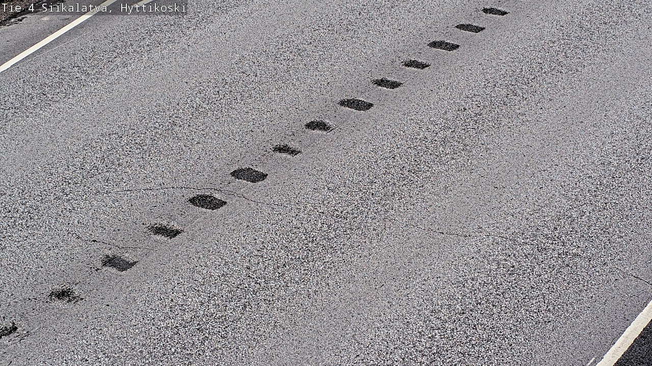 Weather Camera Image Väg 4 Siikalatva, Hyttikoski, Siikalatva, Pohjois-Pohjanmaa