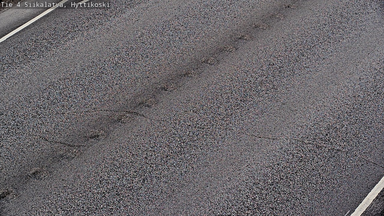Weather Camera Image Väg 4 Siikalatva, Hyttikoski, Siikalatva, Pohjois-Pohjanmaa
