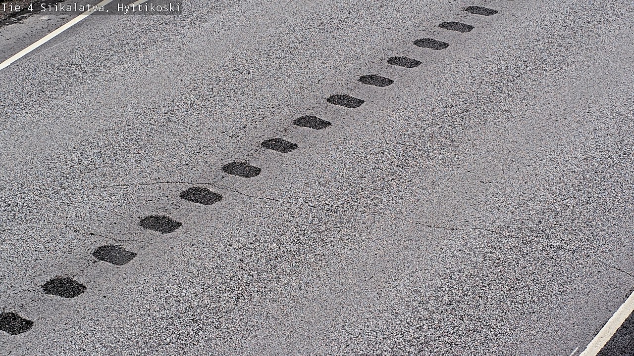 Weather Camera Image Väg 4 Siikalatva, Hyttikoski, Siikalatva, Pohjois-Pohjanmaa