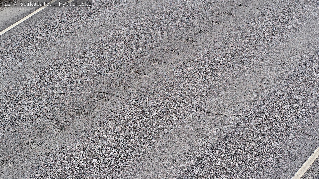 Weather Camera Image Väg 4 Siikalatva, Hyttikoski, Siikalatva, Pohjois-Pohjanmaa