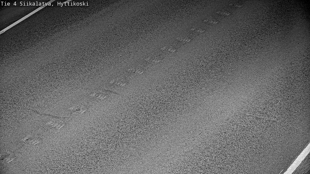 Weather Camera Image Väg 4 Siikalatva, Hyttikoski, Siikalatva, Pohjois-Pohjanmaa
