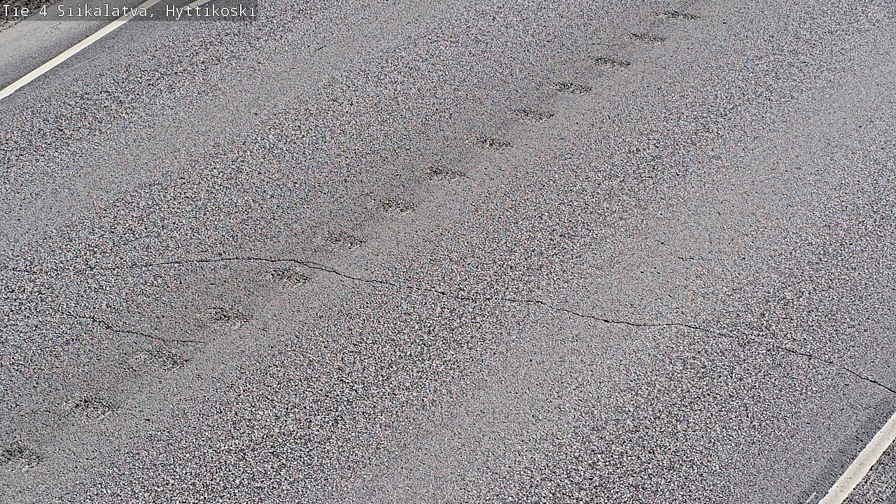 Weather Camera Image Väg 4 Siikalatva, Hyttikoski, Siikalatva, Pohjois-Pohjanmaa
