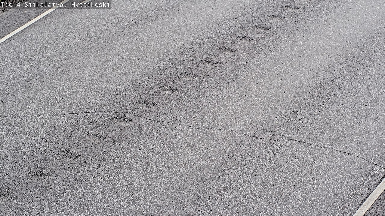 Weather Camera Image Väg 4 Siikalatva, Hyttikoski, Siikalatva, Pohjois-Pohjanmaa