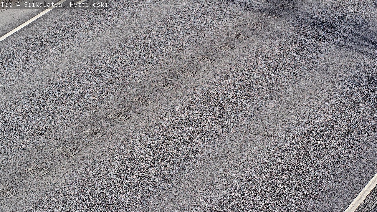 Weather Camera Image Väg 4 Siikalatva, Hyttikoski, Siikalatva, Pohjois-Pohjanmaa
