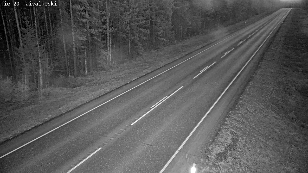 Kelikamerat Kuva Tie 20 Taivalkoski, Taivalkoski, Pohjois-Pohjanmaa