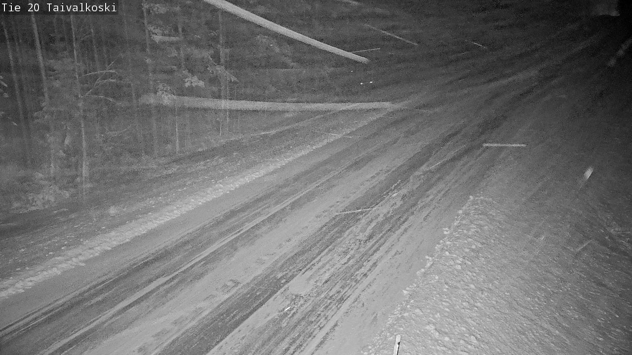Weather Camera Image Road 20 Taivalkoski, Taivalkoski, Pohjois-Pohjanmaa
