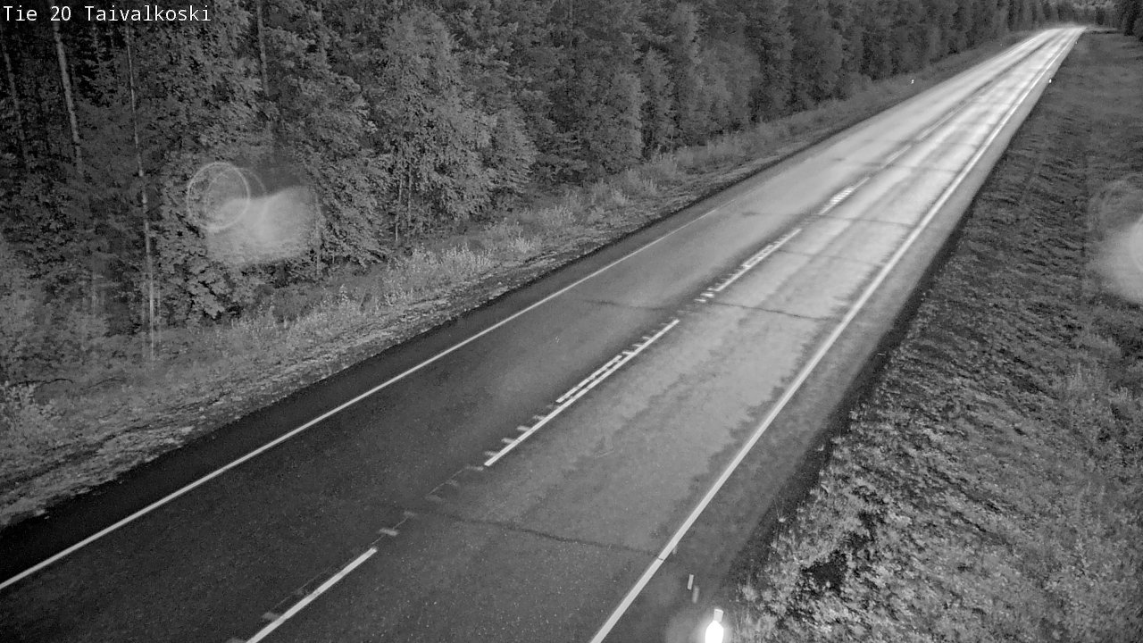 Kelikamerat Kuva Tie 20 Taivalkoski, Taivalkoski, Pohjois-Pohjanmaa