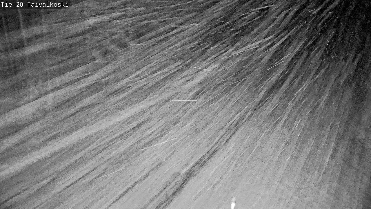 Weather Camera Image Road 20 Taivalkoski, Taivalkoski, Pohjois-Pohjanmaa