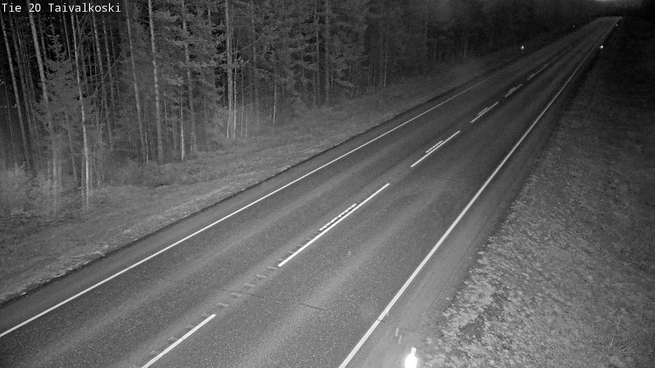 Kelikamerat Kuva Tie 20 Taivalkoski, Taivalkoski, Pohjois-Pohjanmaa
