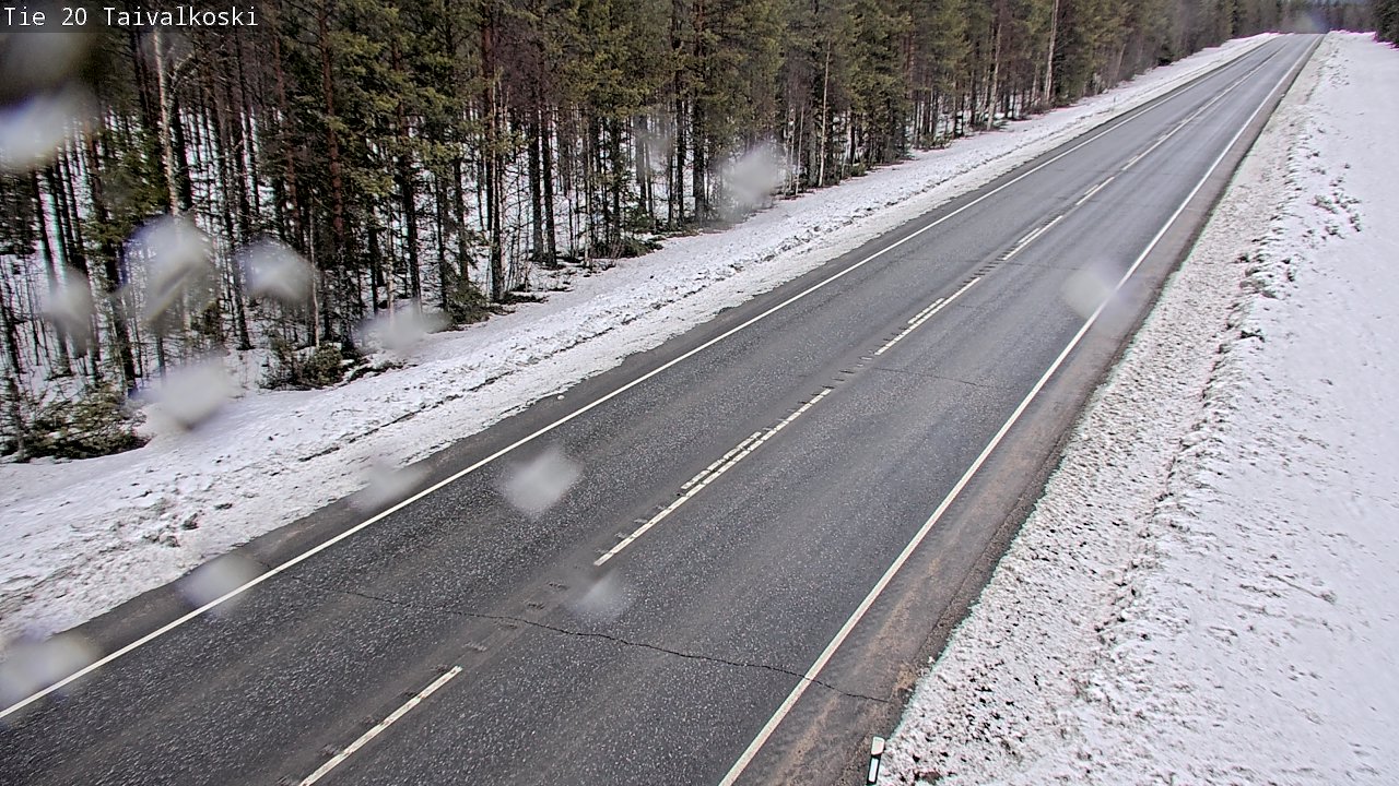 Kelikamerat Kuva Tie 20 Taivalkoski, Taivalkoski, Pohjois-Pohjanmaa
