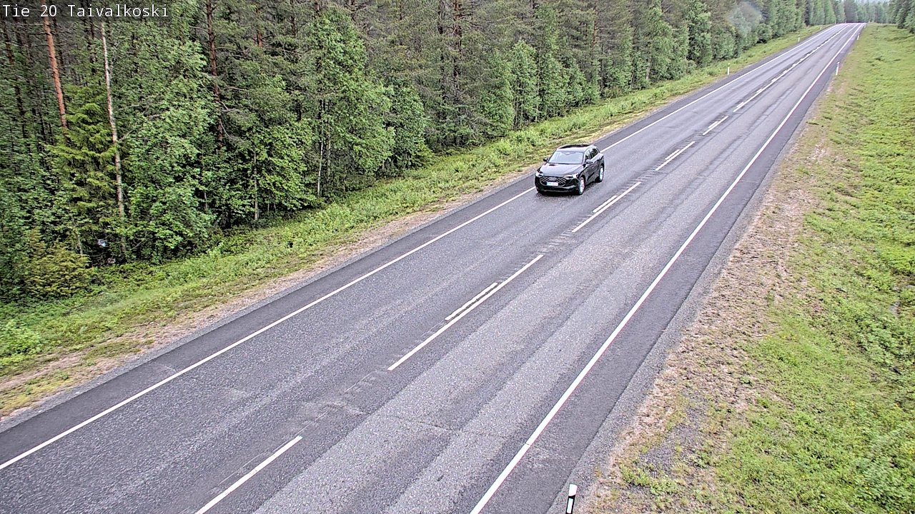Kelikamerat Kuva Tie 20 Taivalkoski, Taivalkoski, Pohjois-Pohjanmaa