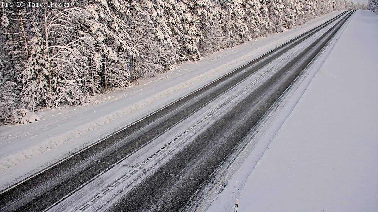 Kelikamerat Kuva Tie 20 Taivalkoski, Taivalkoski, Pohjois-Pohjanmaa