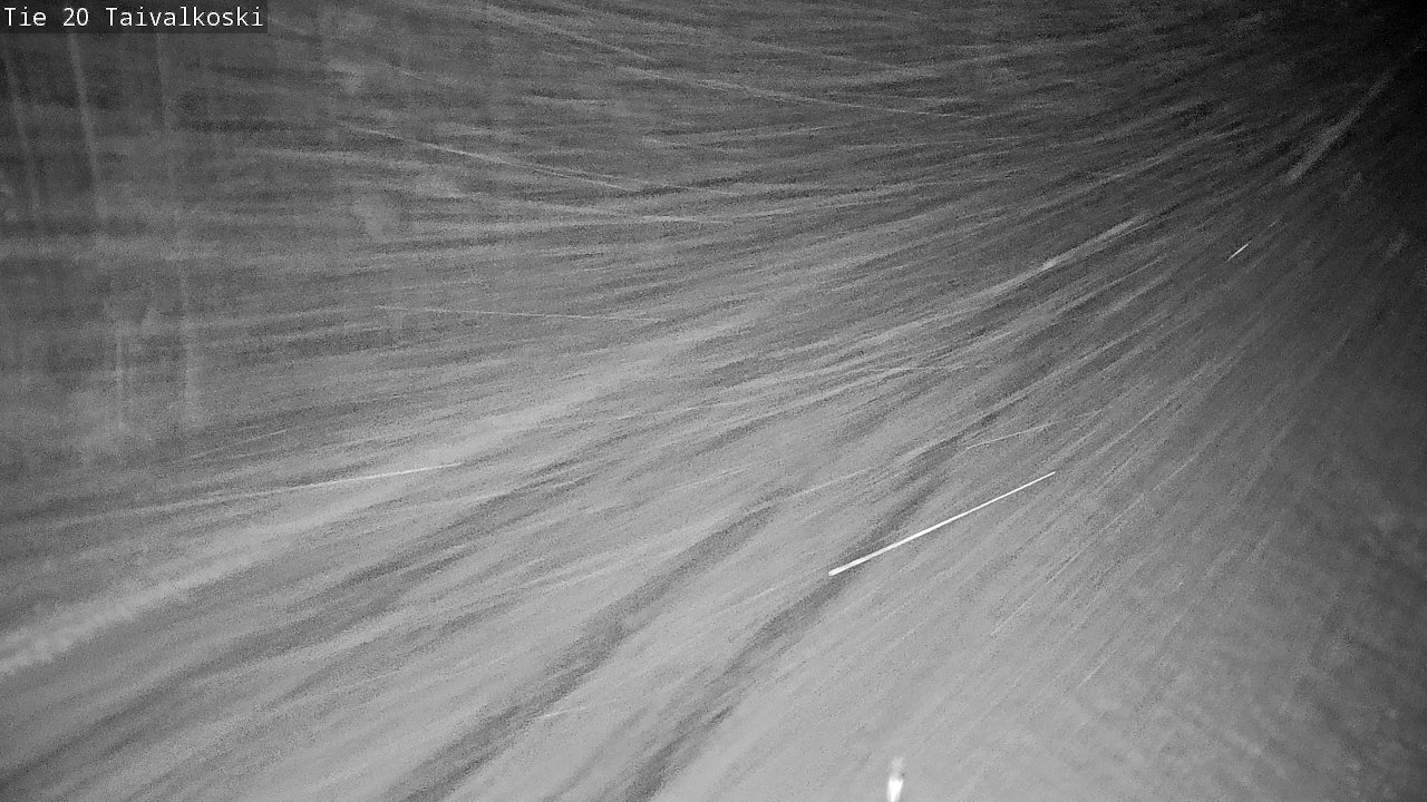 Weather Camera Image Road 20 Taivalkoski, Taivalkoski, Pohjois-Pohjanmaa