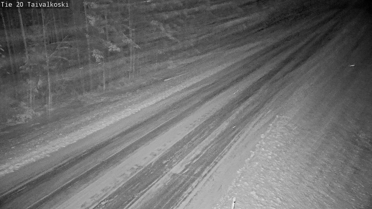 Weather Camera Image Road 20 Taivalkoski, Taivalkoski, Pohjois-Pohjanmaa