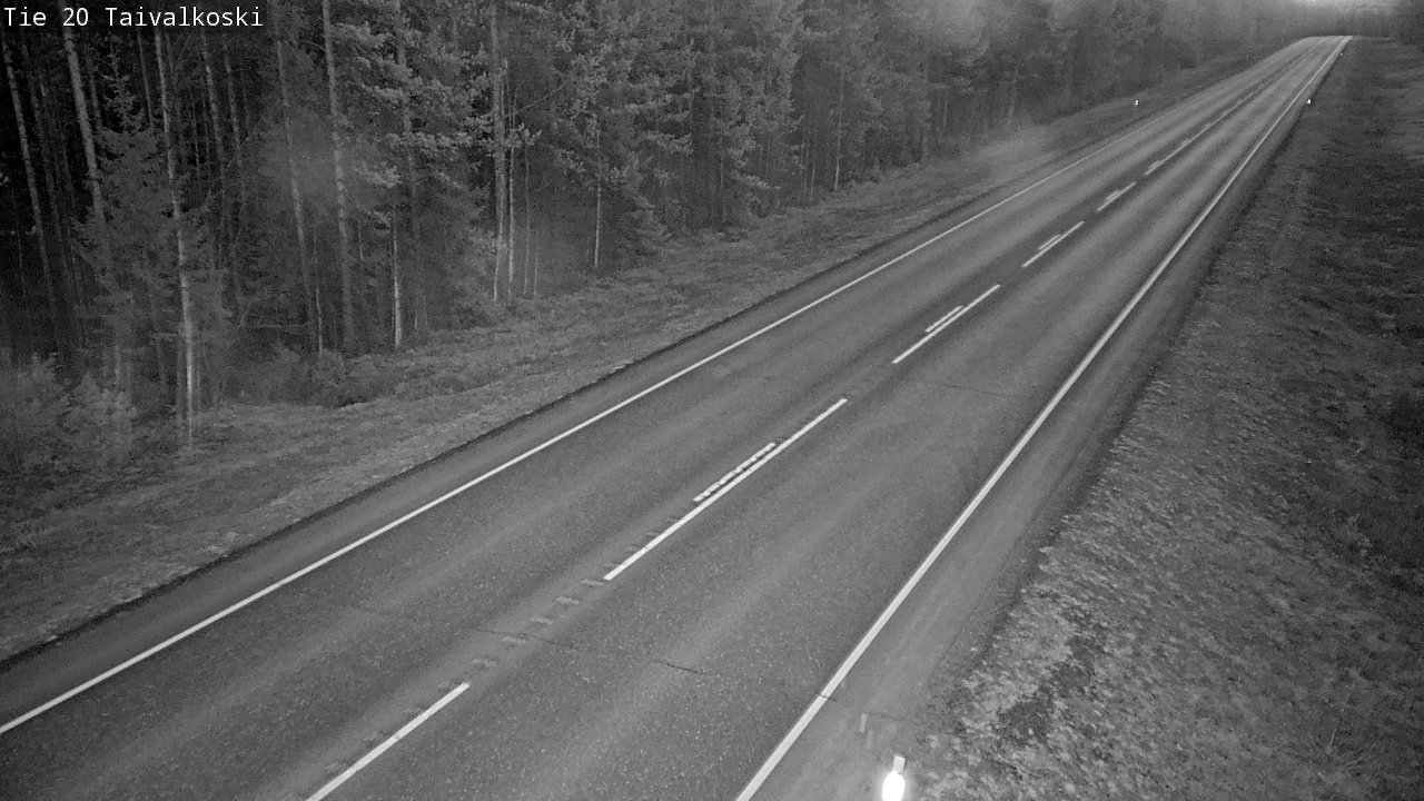 Kelikamerat Kuva Tie 20 Taivalkoski, Taivalkoski, Pohjois-Pohjanmaa