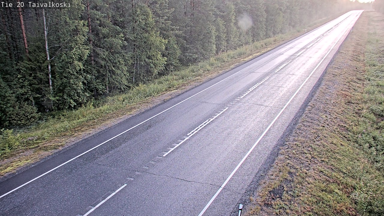 Kelikamerat Kuva Tie 20 Taivalkoski, Taivalkoski, Pohjois-Pohjanmaa