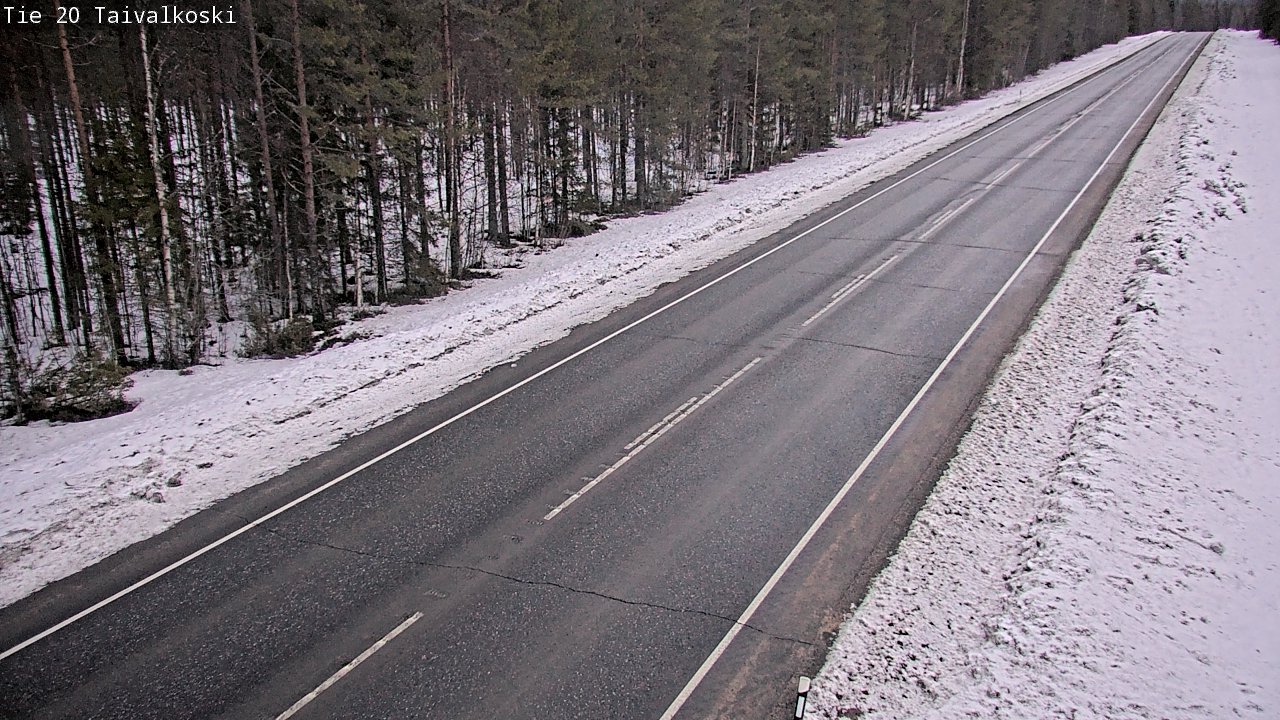 Kelikamerat Kuva Tie 20 Taivalkoski, Taivalkoski, Pohjois-Pohjanmaa