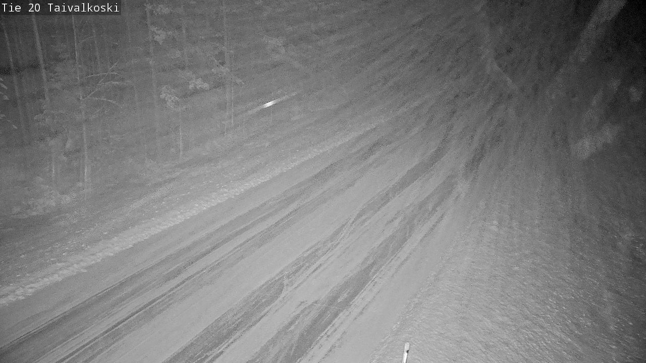 Weather Camera Image Road 20 Taivalkoski, Taivalkoski, Pohjois-Pohjanmaa