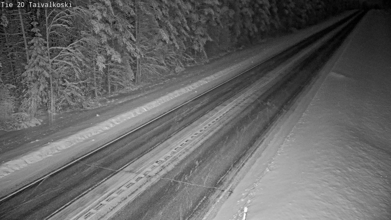 Kelikamerat Kuva Tie 20 Taivalkoski, Taivalkoski, Pohjois-Pohjanmaa