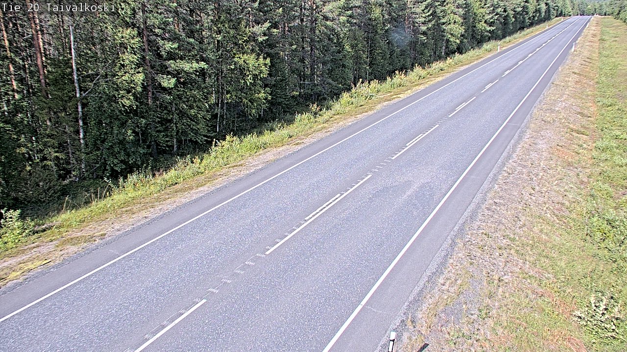 Kelikamerat Kuva Tie 20 Taivalkoski, Taivalkoski, Pohjois-Pohjanmaa