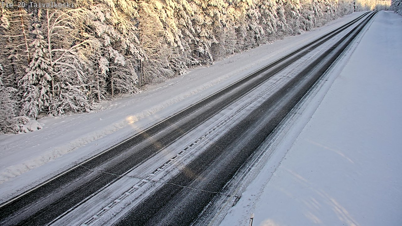 Kelikamerat Kuva Tie 20 Taivalkoski, Taivalkoski, Pohjois-Pohjanmaa