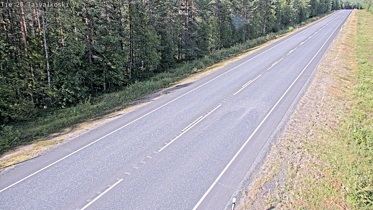 Kelikamerat Kuva Tie 20 Taivalkoski, Taivalkoski, Pohjois-Pohjanmaa