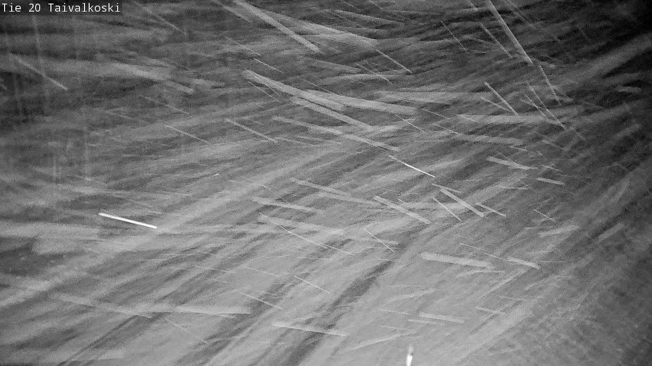 Weather Camera Image Road 20 Taivalkoski, Taivalkoski, Pohjois-Pohjanmaa