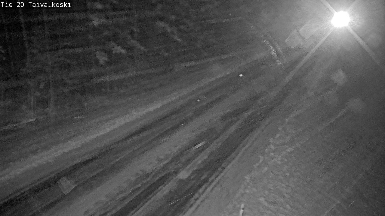 Weather Camera Image Road 20 Taivalkoski, Taivalkoski, Pohjois-Pohjanmaa