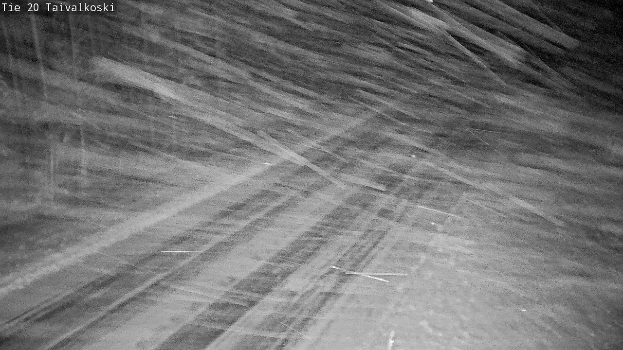 Weather Camera Image Road 20 Taivalkoski, Taivalkoski, Pohjois-Pohjanmaa