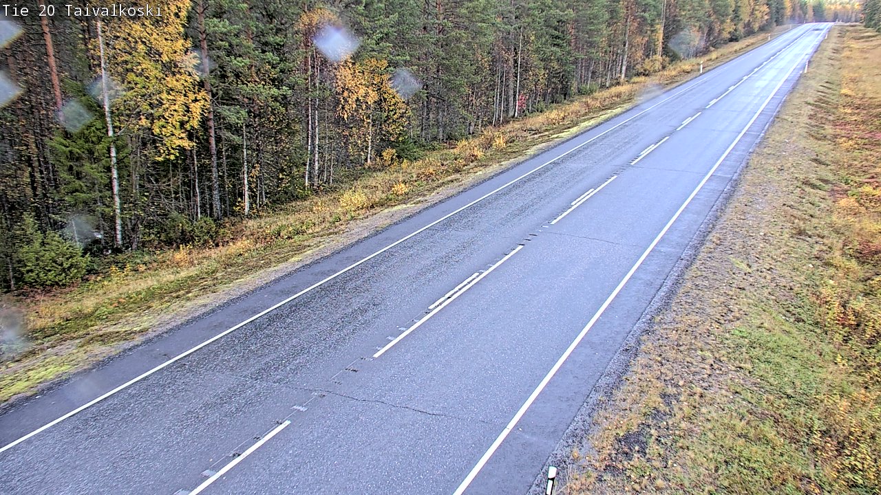 Kelikamerat Kuva Tie 20 Taivalkoski, Taivalkoski, Pohjois-Pohjanmaa