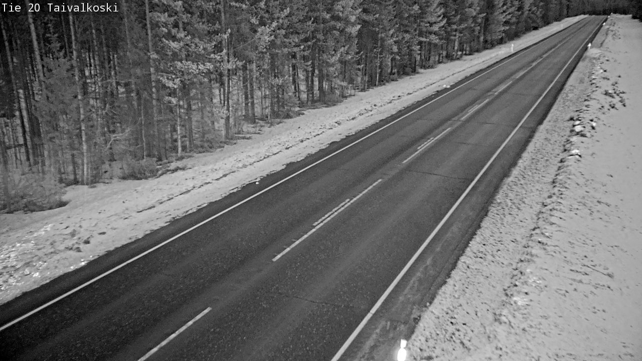 Kelikamerat Kuva Tie 20 Taivalkoski, Taivalkoski, Pohjois-Pohjanmaa