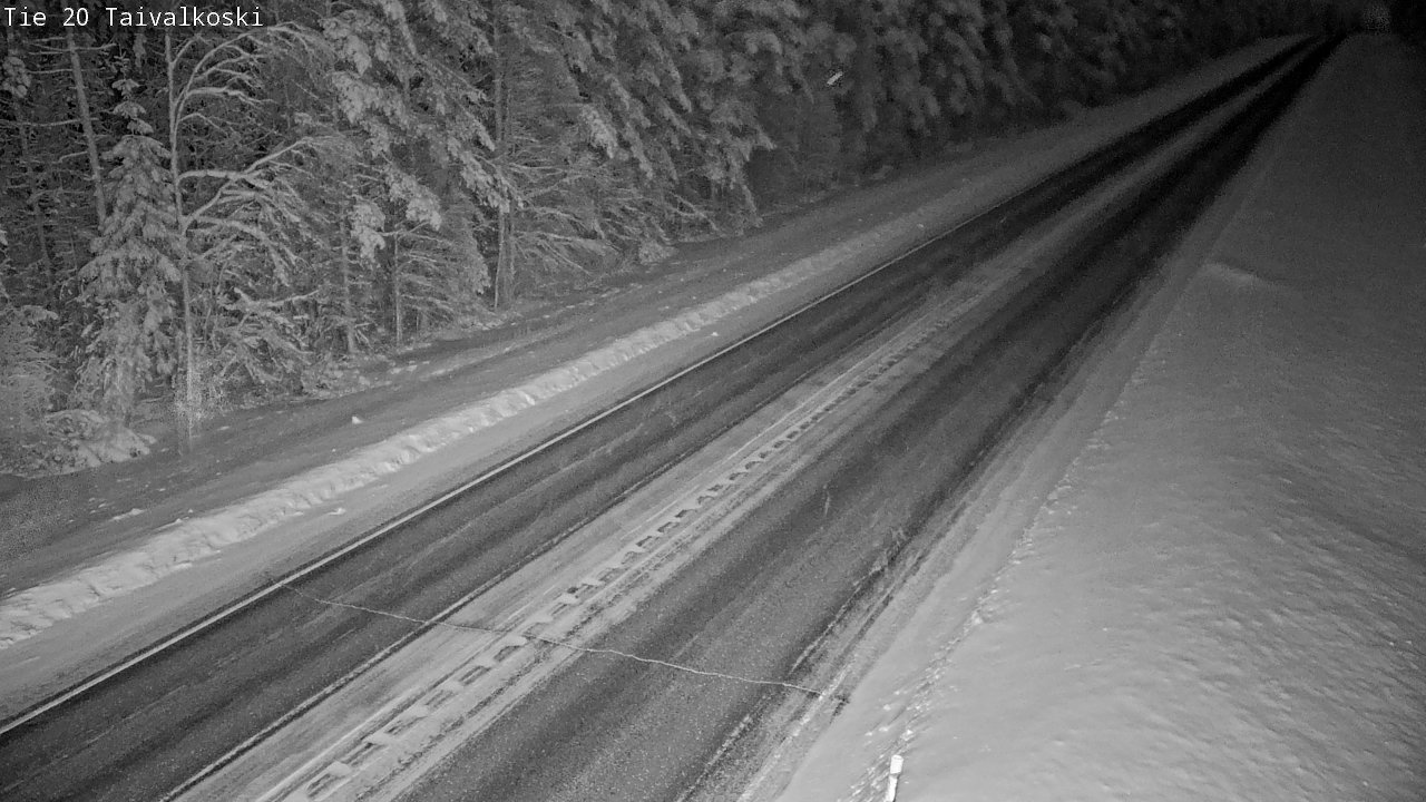Kelikamerat Kuva Tie 20 Taivalkoski, Taivalkoski, Pohjois-Pohjanmaa