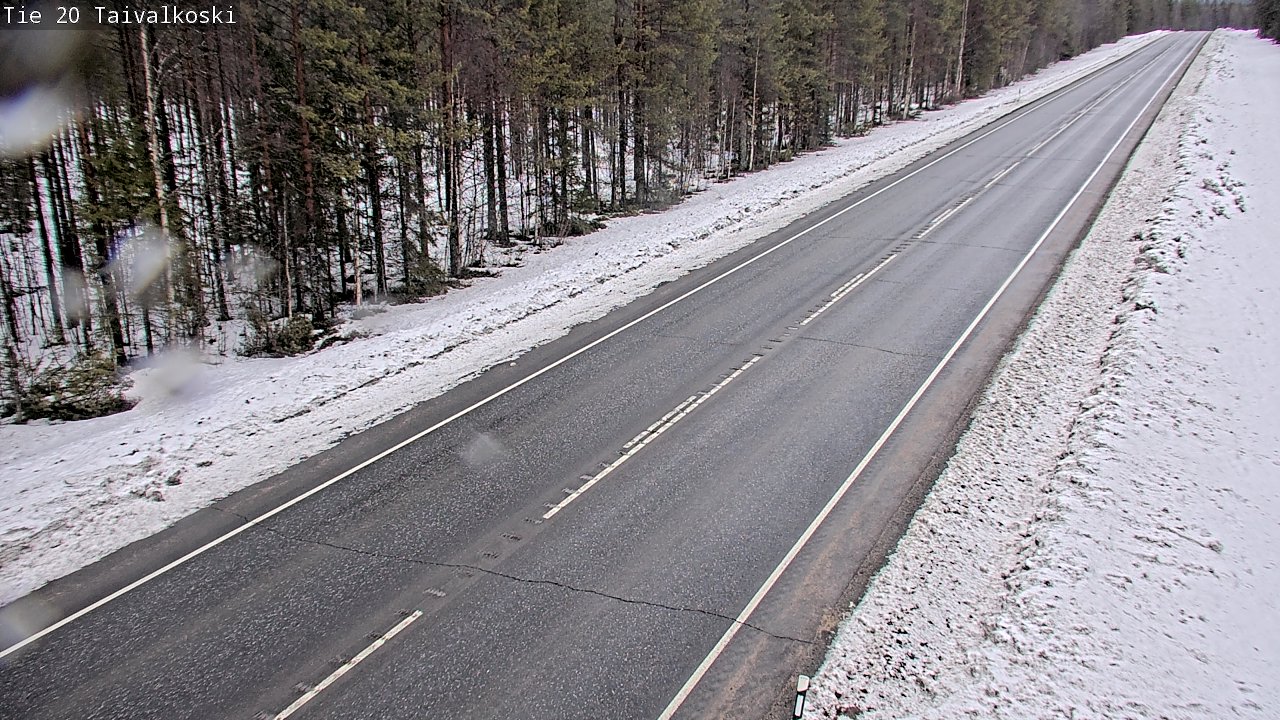 Kelikamerat Kuva Tie 20 Taivalkoski, Taivalkoski, Pohjois-Pohjanmaa