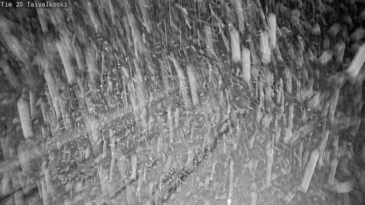 Weather Camera Image Road 20 Taivalkoski, Taivalkoski, Pohjois-Pohjanmaa
