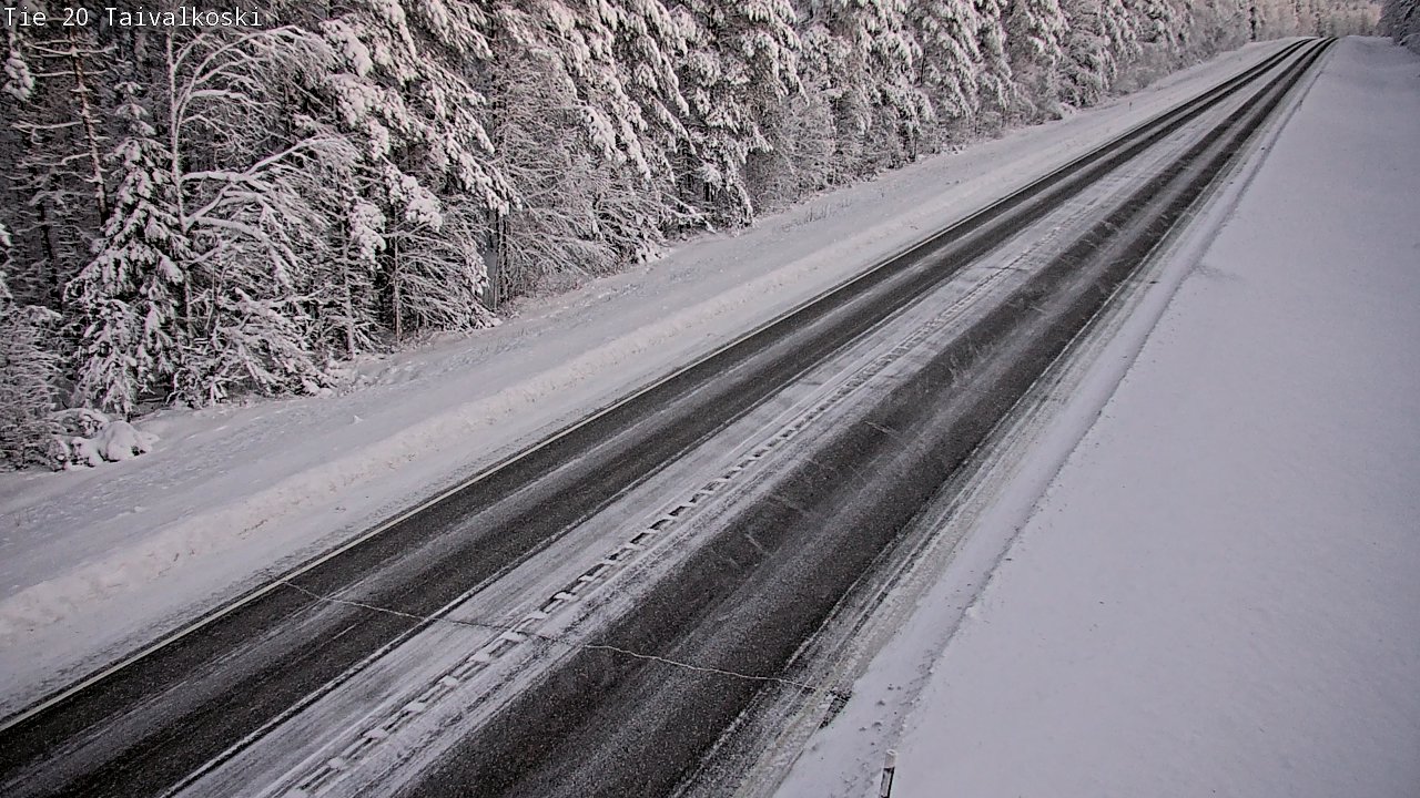 Kelikamerat Kuva Tie 20 Taivalkoski, Taivalkoski, Pohjois-Pohjanmaa