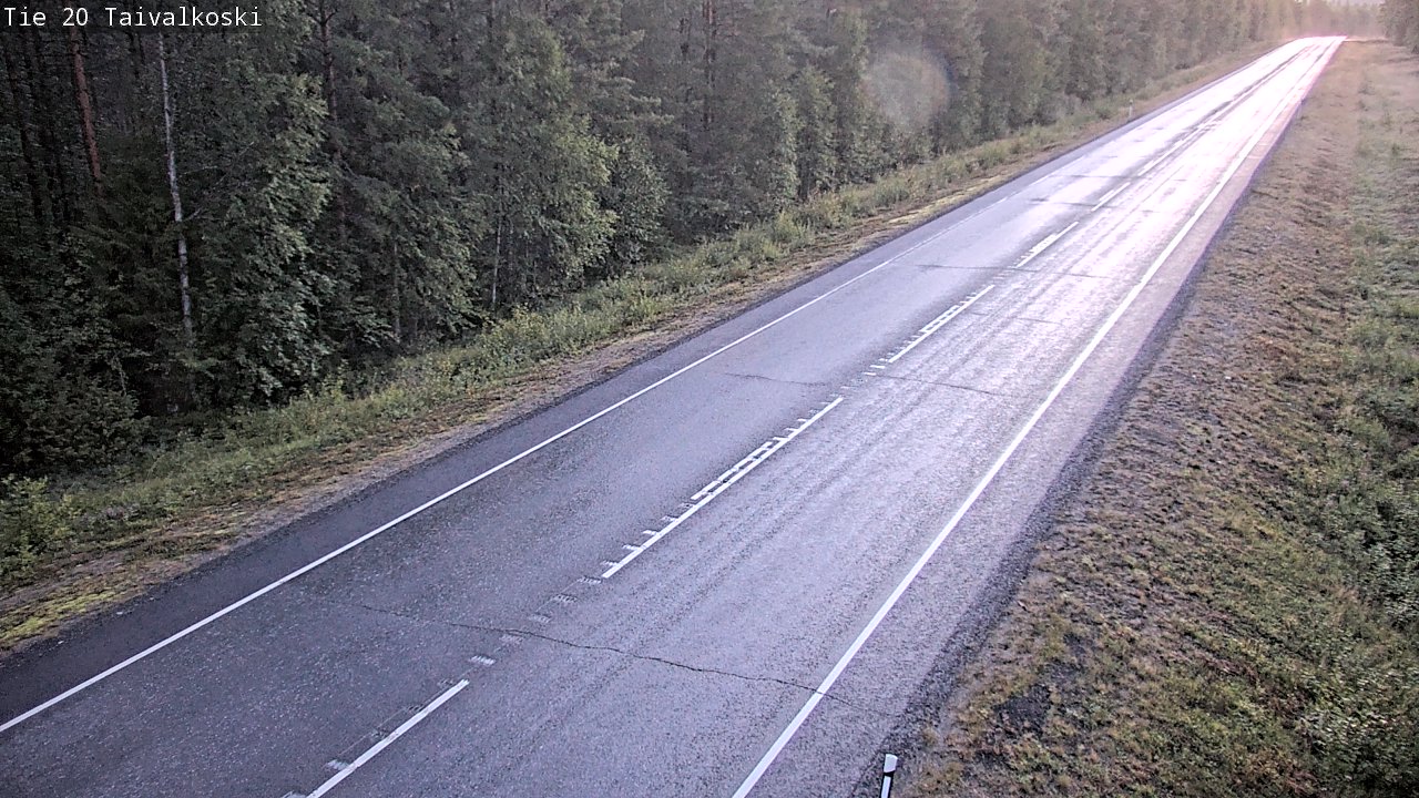 Kelikamerat Kuva Tie 20 Taivalkoski, Taivalkoski, Pohjois-Pohjanmaa
