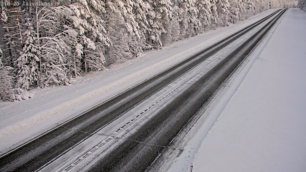 Kelikamerat Kuva Tie 20 Taivalkoski, Taivalkoski, Pohjois-Pohjanmaa