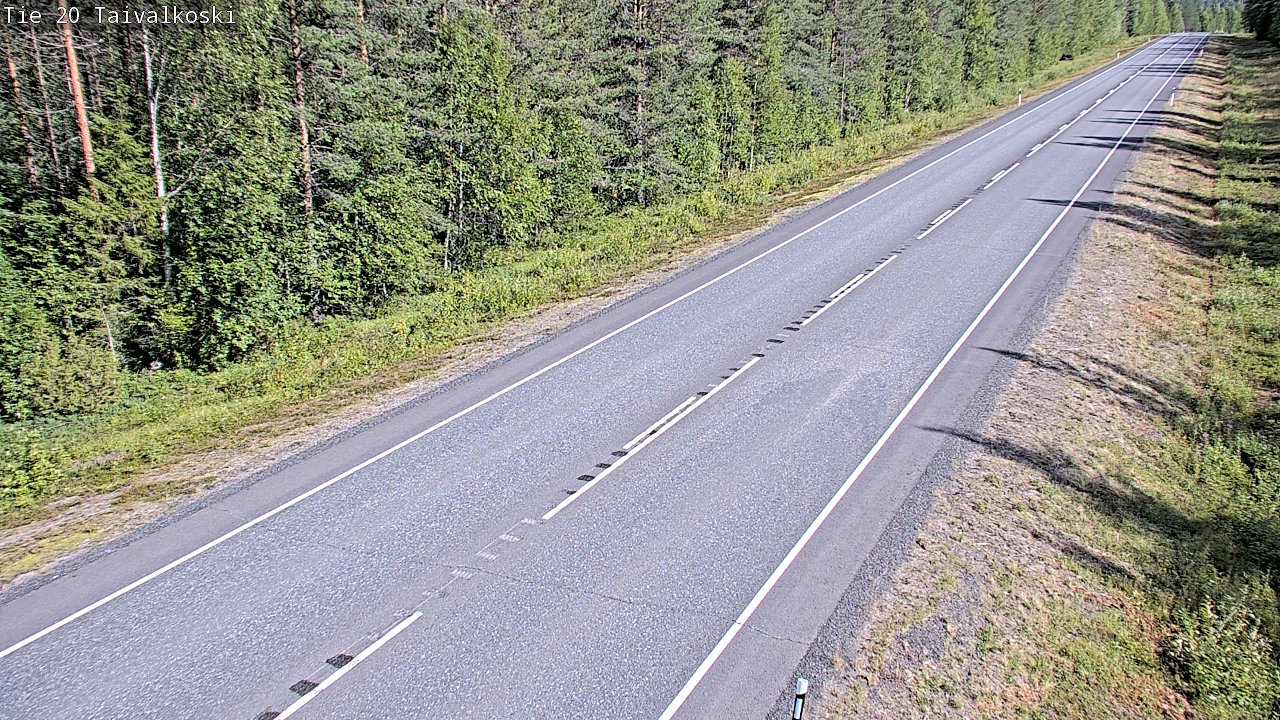 Kelikamerat Kuva Tie 20 Taivalkoski, Taivalkoski, Pohjois-Pohjanmaa