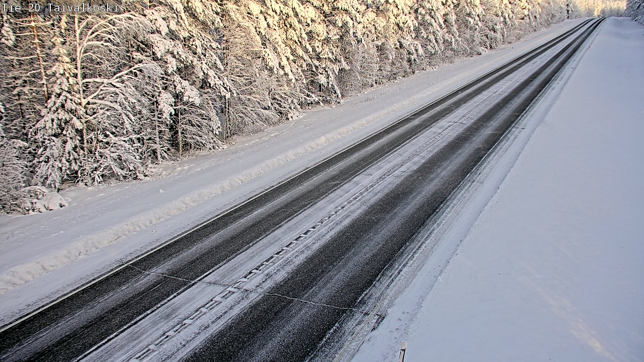 Kelikamerat Kuva Tie 20 Taivalkoski, Taivalkoski, Pohjois-Pohjanmaa