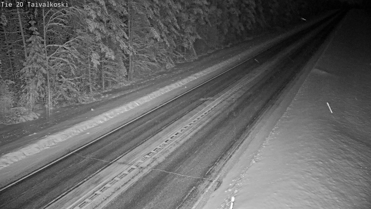 Kelikamerat Kuva Tie 20 Taivalkoski, Taivalkoski, Pohjois-Pohjanmaa