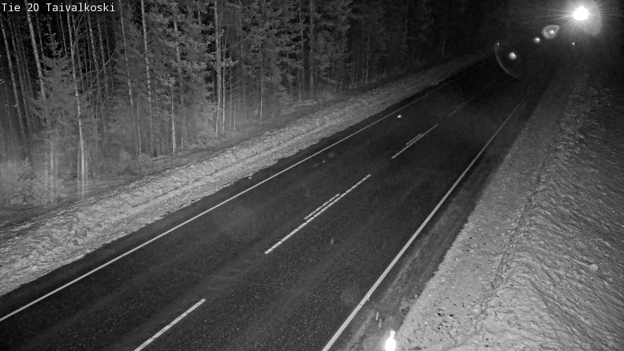 Kelikamerat Kuva Tie 20 Taivalkoski, Taivalkoski, Pohjois-Pohjanmaa