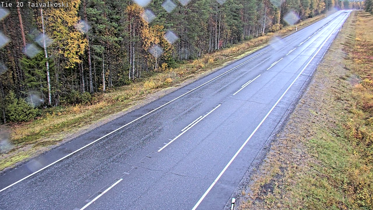 Kelikamerat Kuva Tie 20 Taivalkoski, Taivalkoski, Pohjois-Pohjanmaa